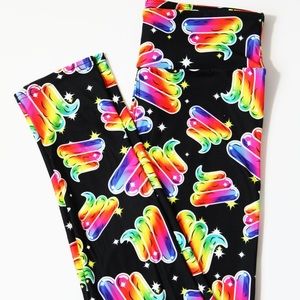 💖❤️Whimsies🦄 Unicorn Poop full length leggings